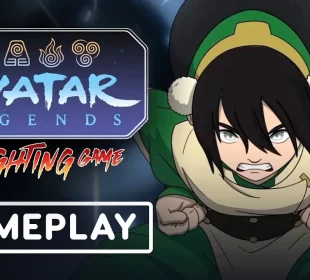 Gameplay officiel du match Toph contre Sokka dans Avatar Legends: The Fighting Game