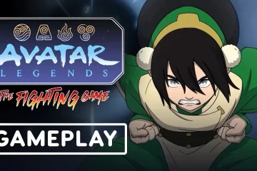 Gameplay officiel du match Toph contre Sokka dans Avatar Legends: The Fighting Game