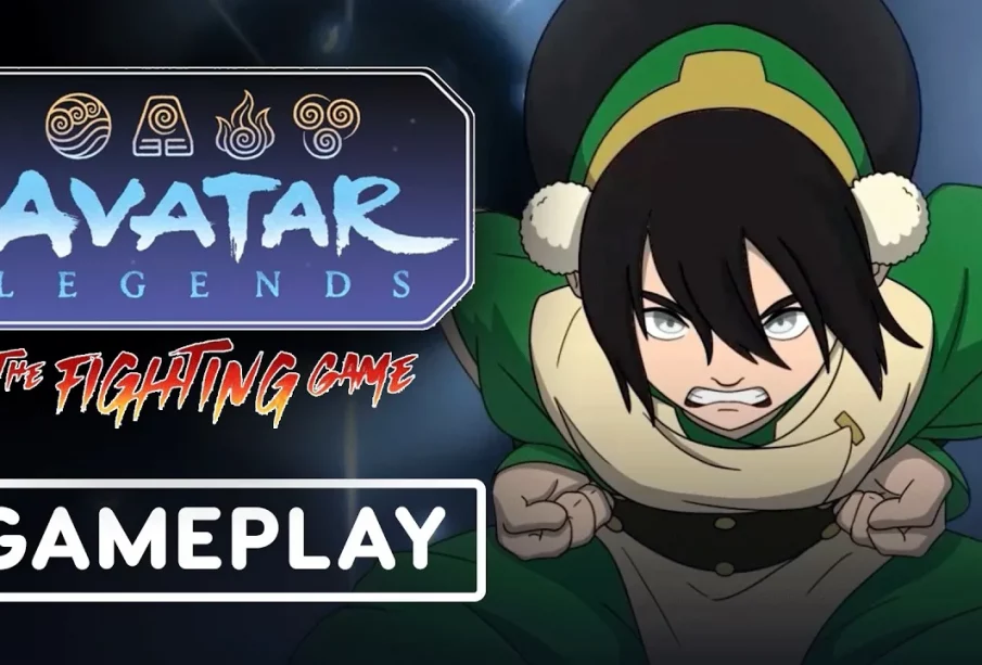 Gameplay officiel du match Toph contre Sokka dans Avatar Legends: The Fighting Game