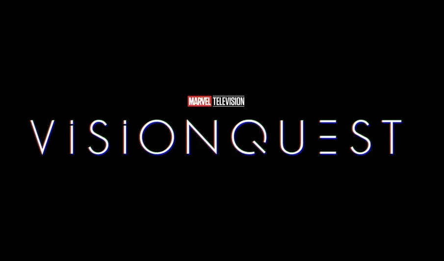 Visuel promotionnel officiel de VisionQuest avec Paul Bettany, série Marvel sur Disney+