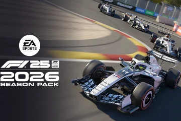 F1 25 2026 Season Pack EA Sports Codemasters, circuit MADRING Audi Cadillac aéro active juin 2026