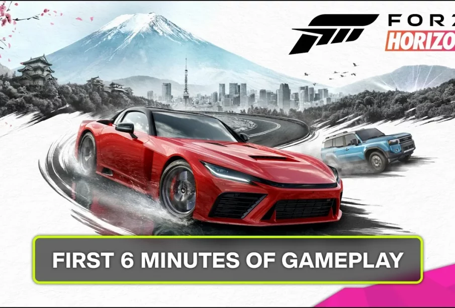 Conduite au Japon dans Forza Horizon 6, extrait des six premières minutes officielles avant la sortie du 19 mai 2026