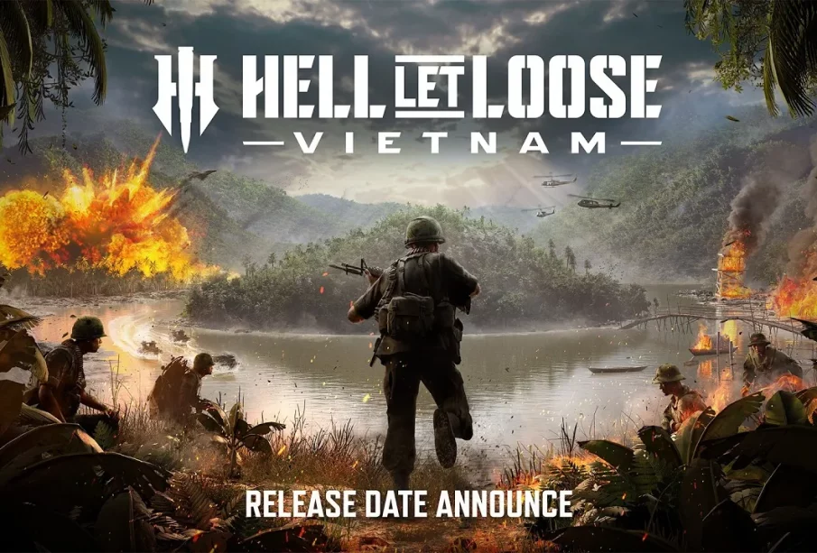 Trailer de sortie Hell Let Loose Vietnam montrant le combat dans la jungle, date de lancement 18 juin 2026