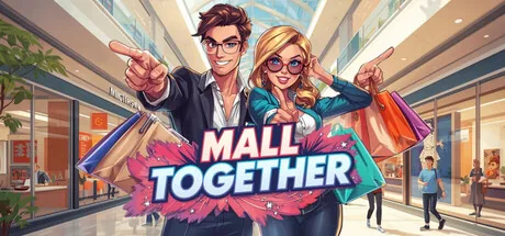 Illustration Steam de Mall Together, simulation de centre commercial coopératif