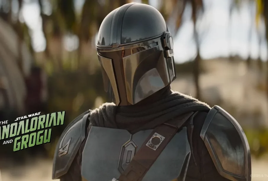 Din Djarin et Grogu dans Star Wars The Mandalorian and Grogu, extrait Ace of Staves