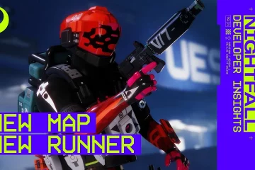 Marathon Season 2 Nightfall, zone Night Marsh et shell Sentinel Bungie extraction shooter