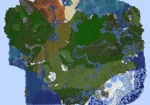 Carte Minecraft générée à partir d'une seed exceptionnelle découverte par la communauté des seed hunters en 2026