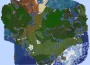 Carte Minecraft générée à partir d'une seed exceptionnelle découverte par la communauté des seed hunters en 2026
