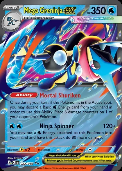 Pokémon TCG Mega Evolution Chaos Rising, Mega Floette ex et cartes du set ME04