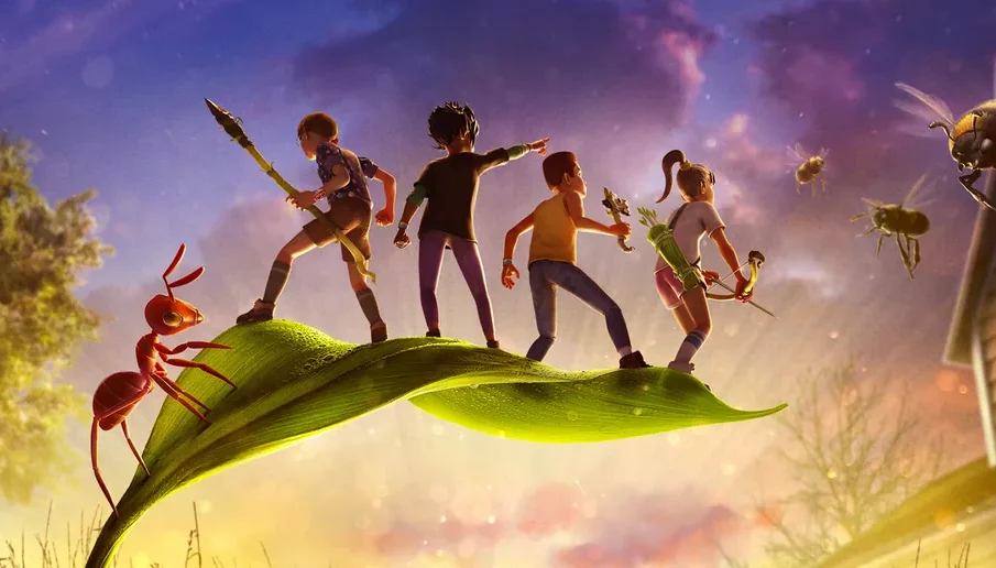 Grounded Fully Yoked Edition, survival coop Obsidian offert sur PlayStation Plus juin 2026