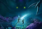 Subnautica 2 en accès anticipé, illustration officielle Steam montrant l'exploration sous-marine