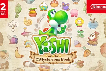 Yoshi explore un monde coloré dans Yoshi and the Mysterious Book sur Nintendo Switch 2