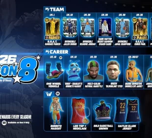 NBA 2K26 saison 8 Dominate The Offseason Shaquille O'Neal Old Town MyTEAM MyCAREER