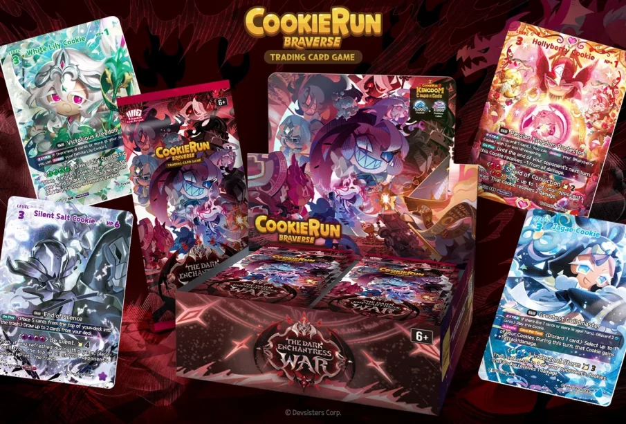 CookieRun Braverse The Dark Enchantress War booster set Dark Enchantress Cookie Devsisters 2026