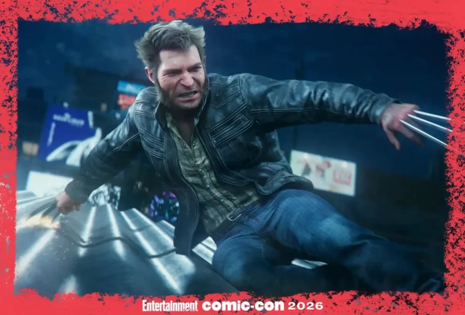 Marvel's Wolverine screenshot Logan glisse sur un toit griffes adamantium étincelles PS5
