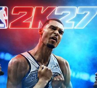 NBA 2K27, jaquette Standard avec Victor Wembanyama, sortie le 4 septembre 2026