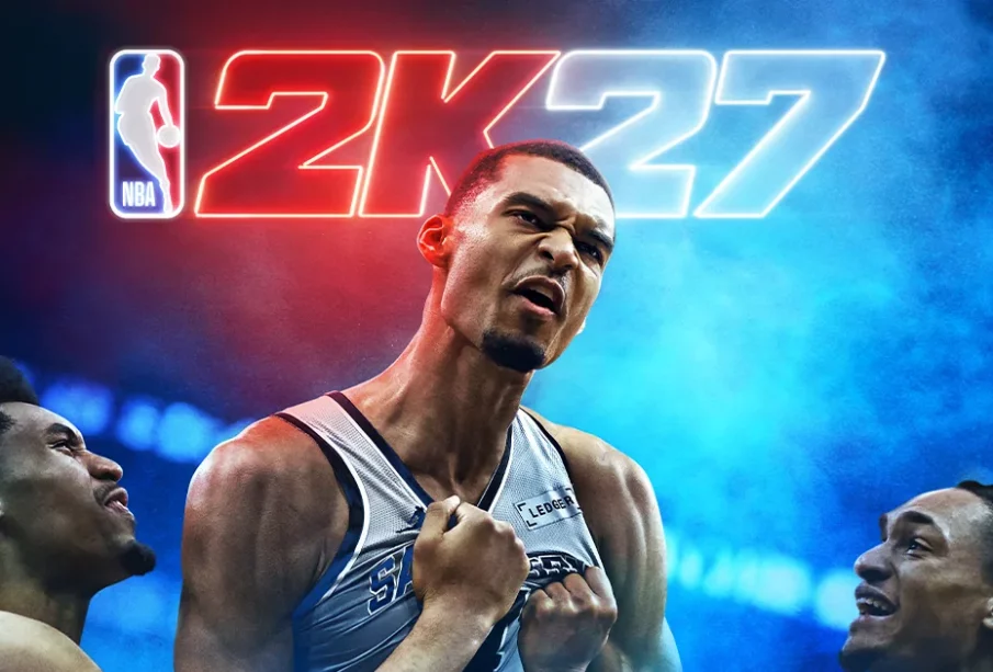 NBA 2K27, jaquette Standard avec Victor Wembanyama, sortie le 4 septembre 2026