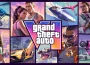 Jaquette officielle de Grand Theft Auto VI, Jason Duval et Lucia Caminos sur fond Vice City