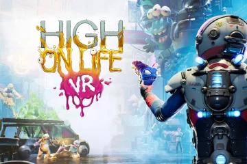 Visuel promotionnel de High On Life VR, le FPS comique de Squanch Games adapté en réalité virtuelle par Flat2VR Studios