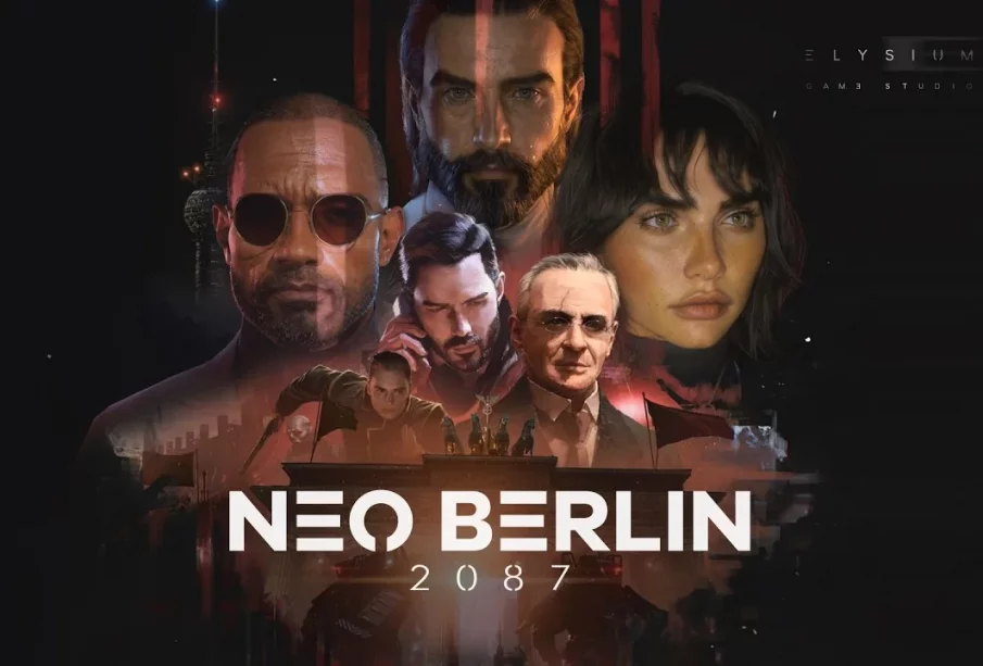 Neo Berlin 2087, visuel du thriller cyberpunk d’Elysium Game Studio prévu en 2028