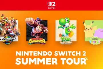 Nintendo Switch 2 Summer Tour 2026, clé visuelle officielle de la tournée Pays-Bas