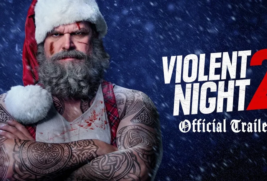 Violent Night 2 bande-annonce officielle, David Harbour en Père Noël et Kristen Bell en Mrs. Claus