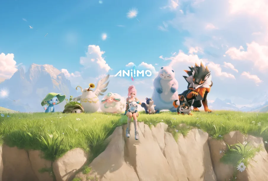 Key art officiel Aniimo, RPG open world de Pawprint Studio