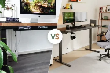 Featured setup bureaux gaming FlexiSpot et Secretlab