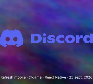 Discord application mobile, refresh visuel septembre 2026