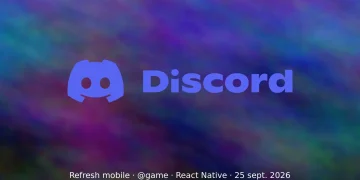 Discord application mobile, refresh visuel septembre 2026