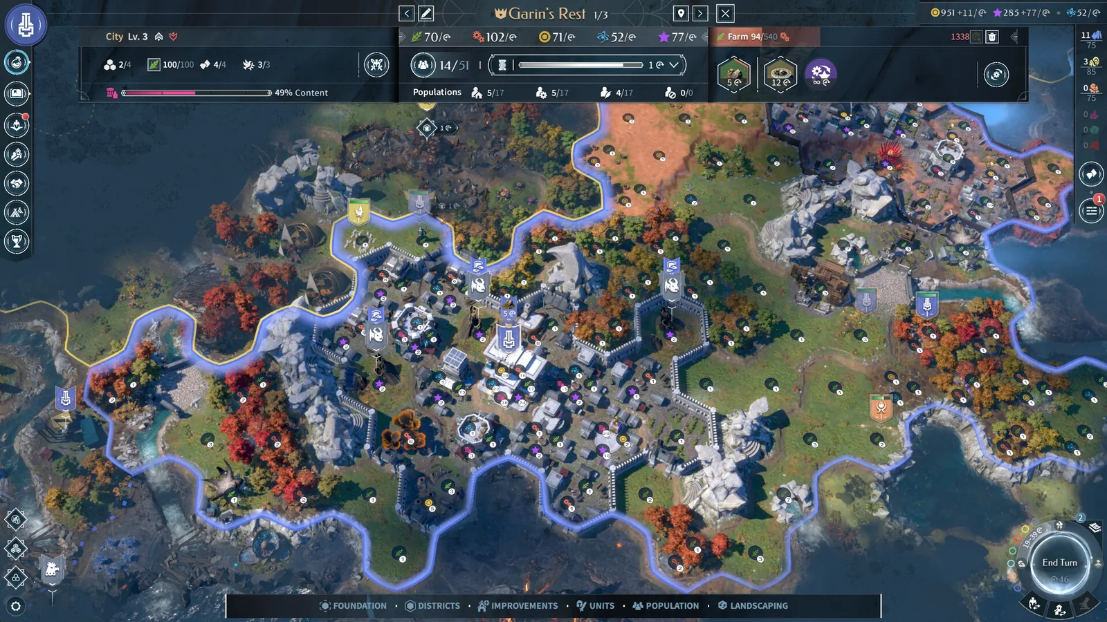 Empire sur Saiadha dans Endless Legend 2