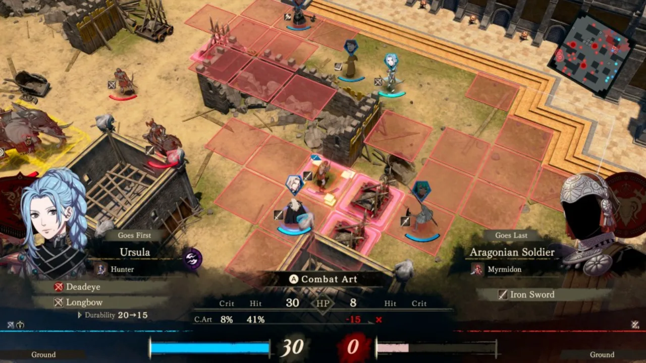 Les quatre héros de Fire Emblem Fortune's Weave