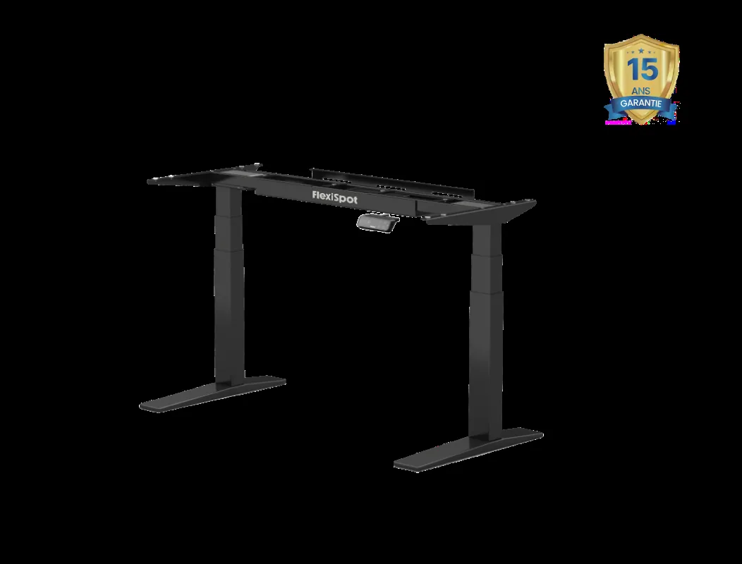 Bureau assis-debout FlexiSpot E7 Pro, piètement officiel