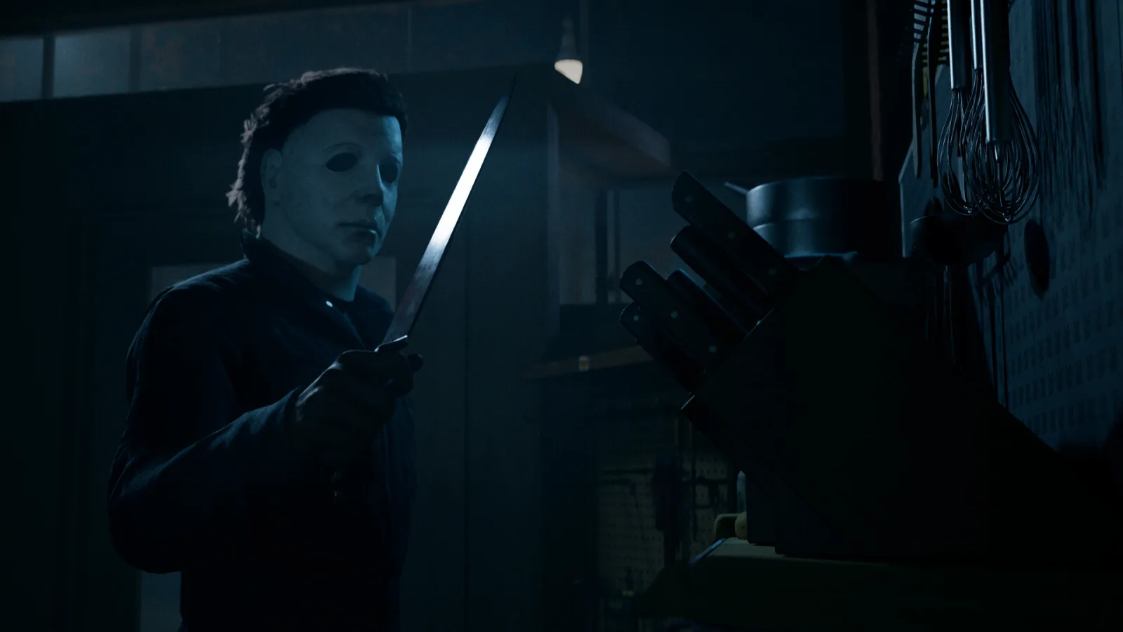 Halloween: The Game, Haddonfield de nuit (capture Steam officielle)