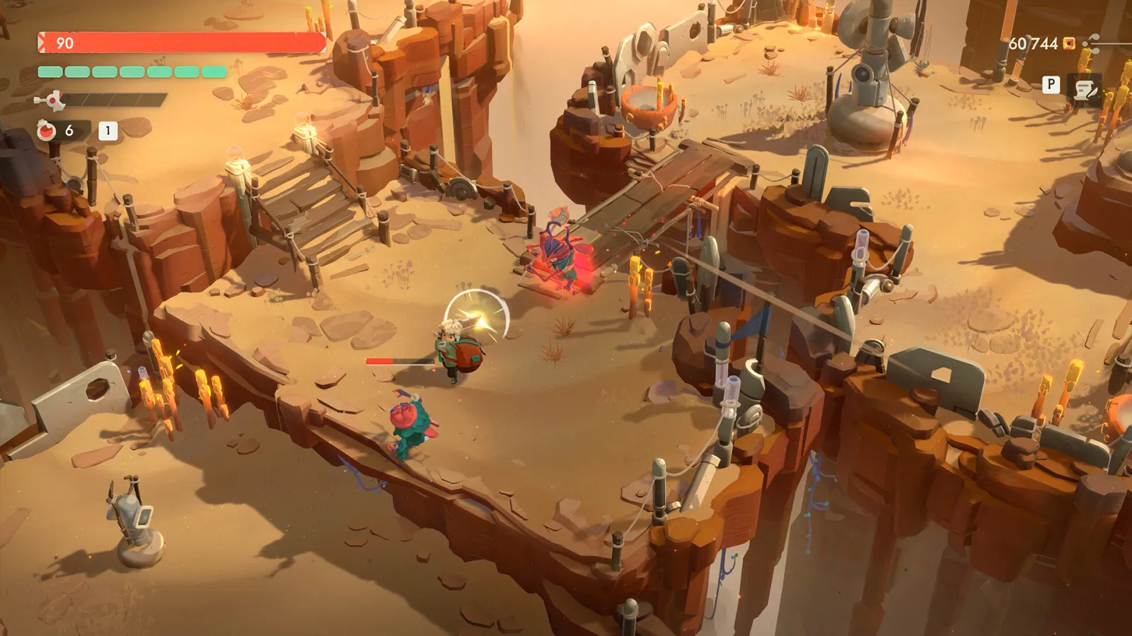 Capture Moonlighter 2: The Endless Vault, exploration de donjon