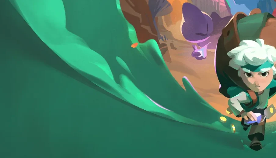 Moonlighter 2: The Endless Vault, key art officiel Digital Sun / 11 bit studios