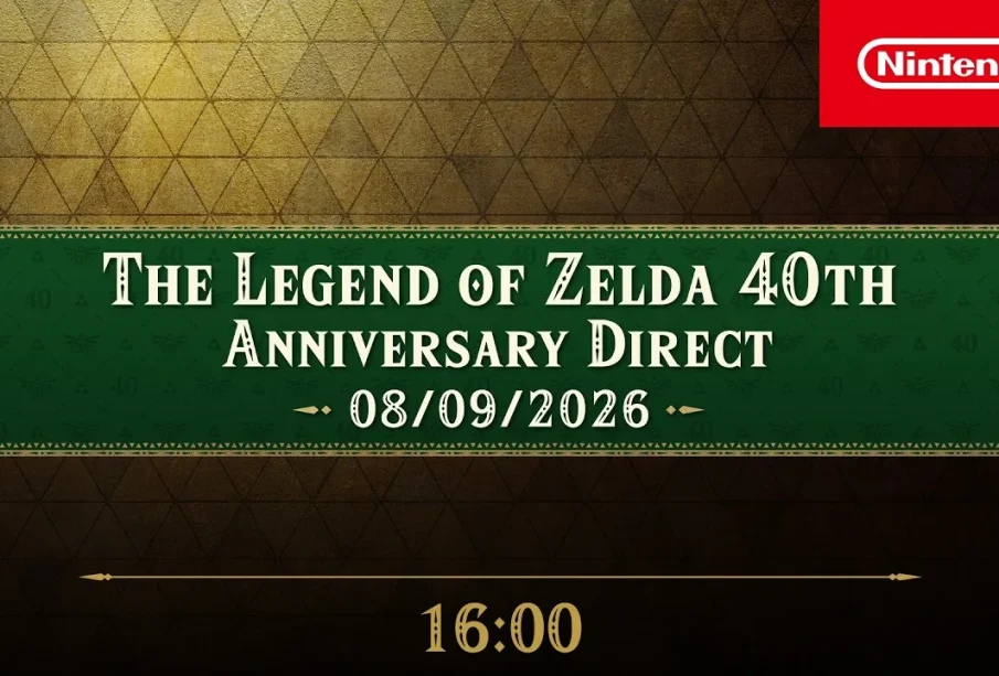 The Legend of Zelda 40th Anniversary Direct, 8 septembre 2026