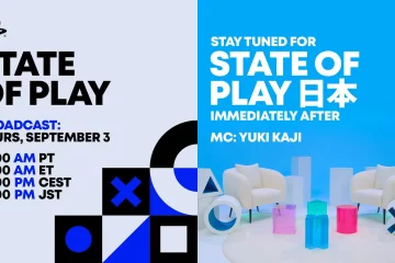 Key art officiel PlayStation, State of Play et State of Play Japon le 3 septembre 2026