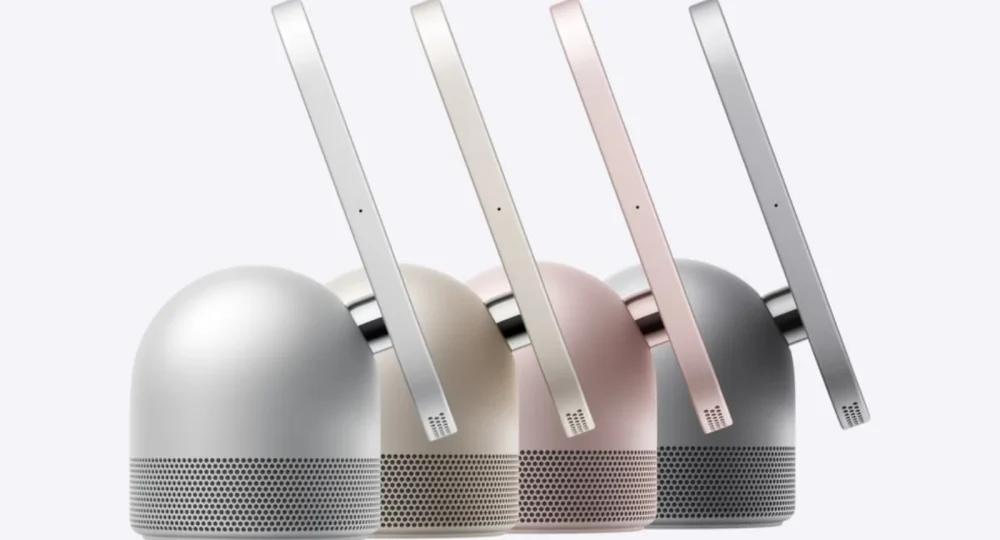 Apple HomeView dans ses quatre coloris officiels