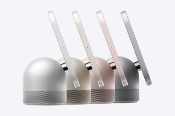 Apple HomeView dans ses quatre coloris officiels