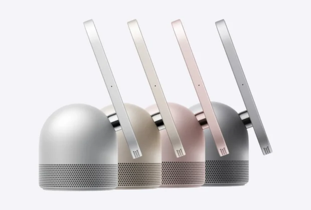 Apple HomeView dans ses quatre coloris officiels