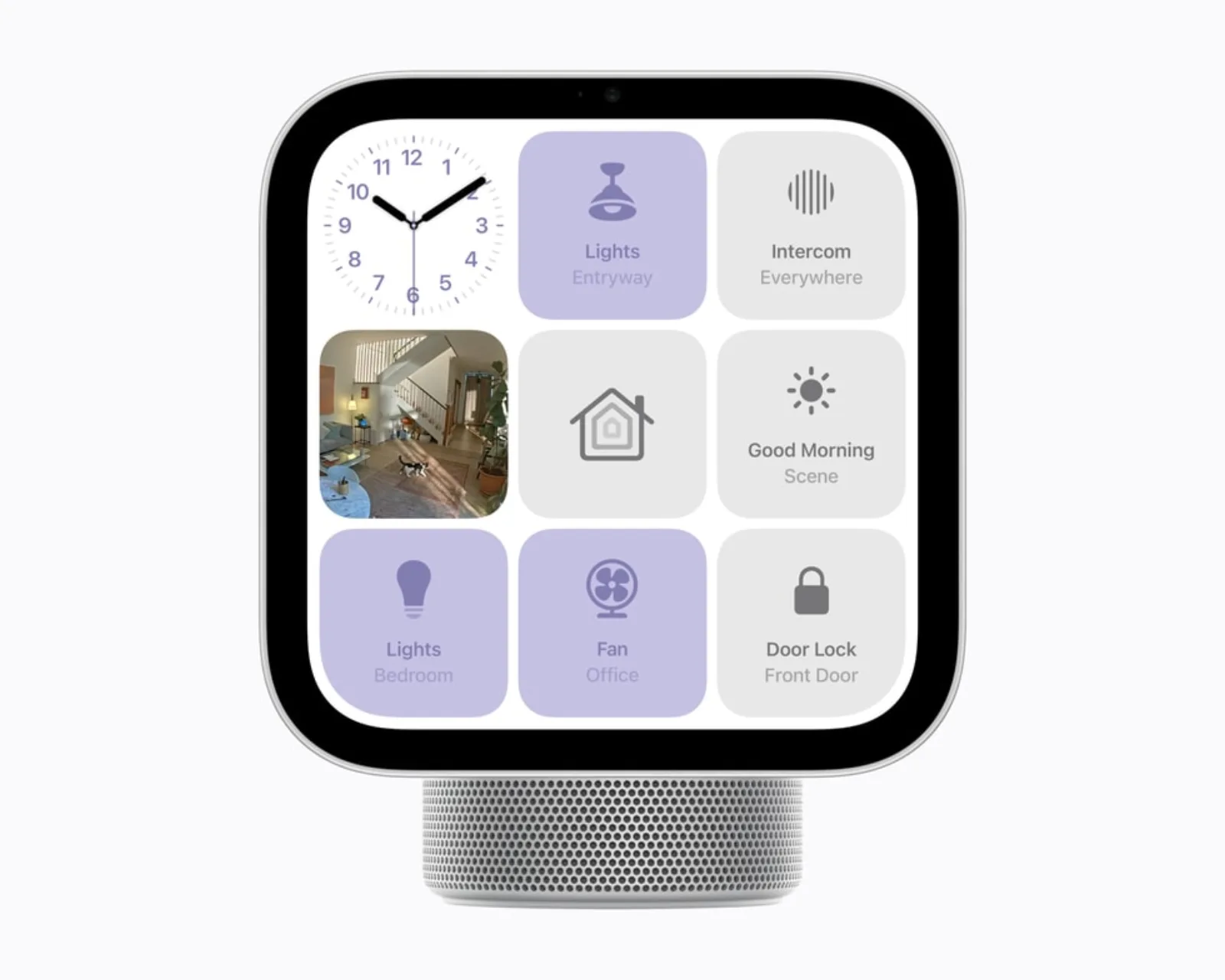 Apple HomeView pilotant la maison connectée via l’app Maison