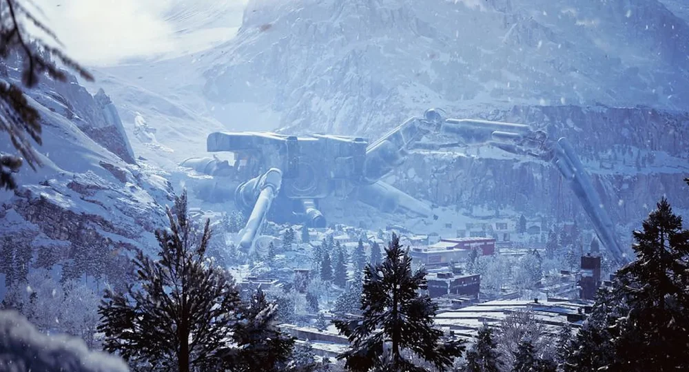 ARC Raiders Frozen Trail : la carte Pendola Pass et l’Emperor écrasé sous la neige, visuel officiel