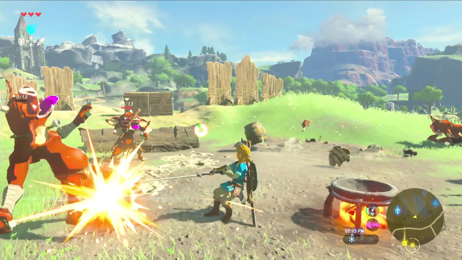 Zelda Breath of the Wild guide combat préparation Château d'Hyrule Ganon