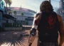 Johnny Silverhand de dos face à Night City, Cyberpunk 2077 fins