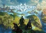 Enshrouded 1.0 : key art officiel de la sortie PC et PS5, trois héros face à Embervale