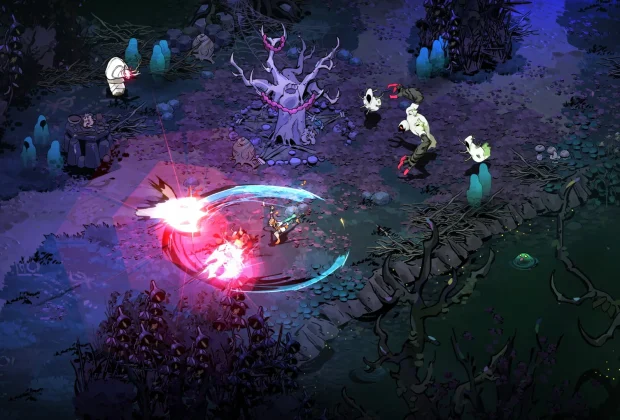 Mélinoé en plein combat dans l'Érèbe, Hades 2 armes nocturnes