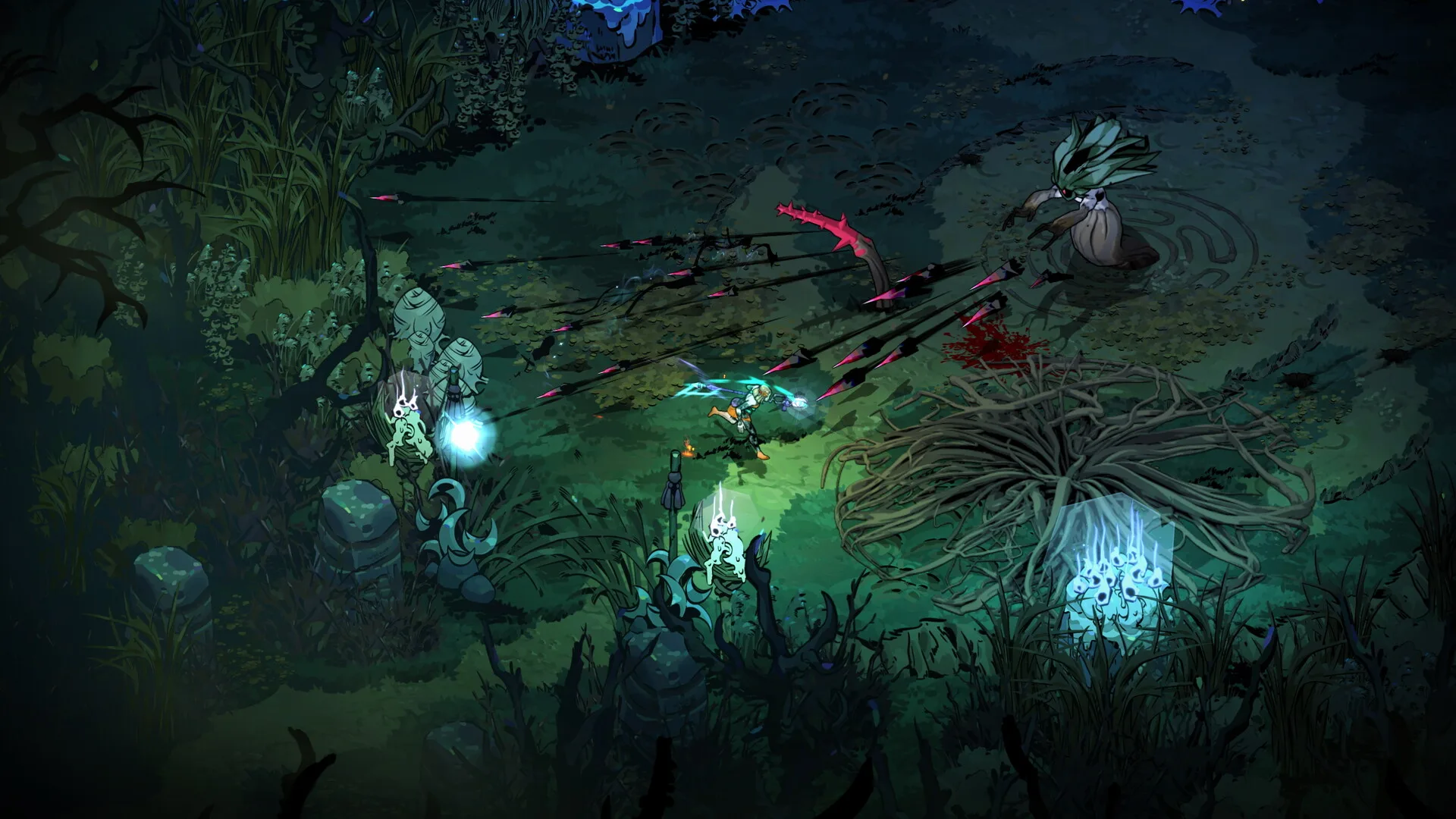 Exploration de l'Érèbe pour miner de l'Argent, Hades 2 armes