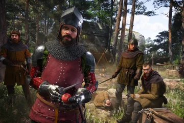Chevalier en armure et soldats dans Kingdom Come Deliverance 2, guide des fins