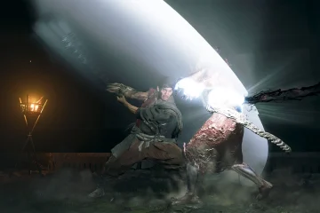 Onimusha Way of the Sword Yoshitsune : Musashi tranche un Genma d'un coup de katana éclatant
